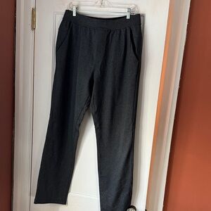 Lululemon charcoal gray straight leg sweatpants